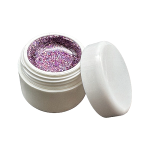 #491 Amethyst Glitter | Premium Farbgel